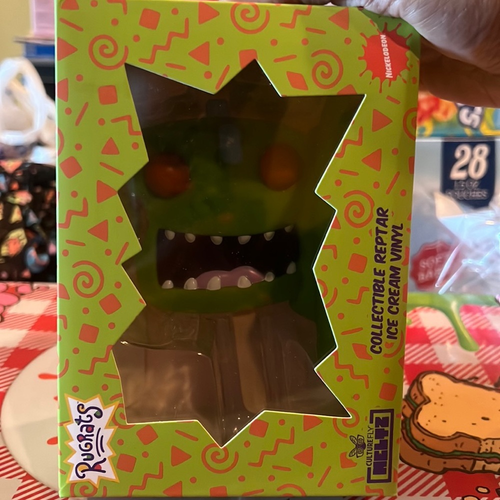 Nickelodeon Rugrats Reptar Ice Cream Vinyl